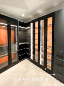 black-orange-ledstrip-walk-in-closet-vancouver-closet_watermarked